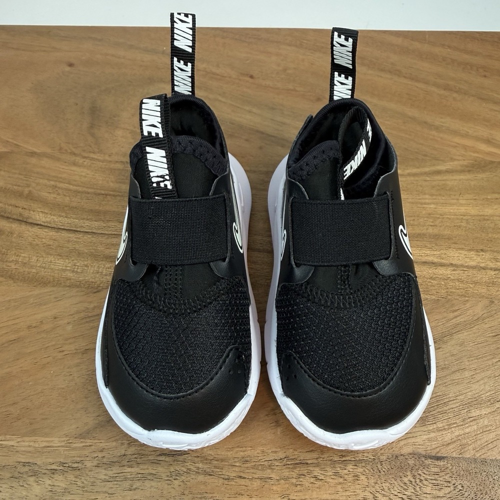New Toddler Nike Flex Runner 3 Black Shoes Sandals Size 5 C